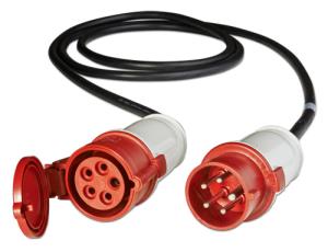 MOD IT POWER DISTRIB CABLE EXT 5 WIRE 16A IEC309 600CM                                              