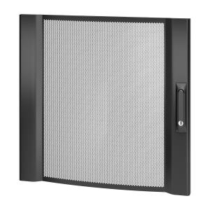 NetShelter SX 12U 600mm Wide Perforated Curved Door Black