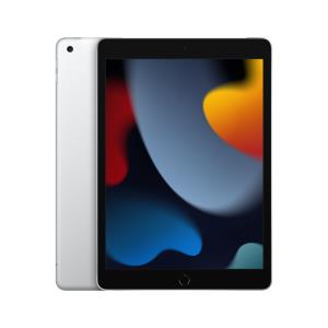 iPad - 10.2in - (9th Generation) - Wi-Fi + Cellular - 256GB - Silver