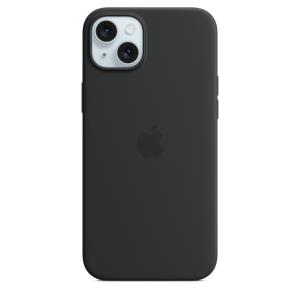 iPhone 15 Plus - Silicone Case With Magsafe - Black