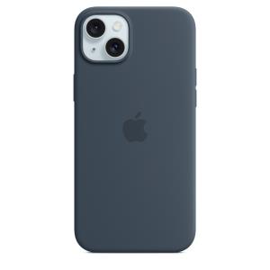 iPhone 15 Plus - Silicone Case With Magsafe - Storm Blue