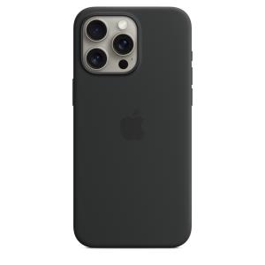 iPhone 15 Pro Max - Silicone Case With Magsafe - Black