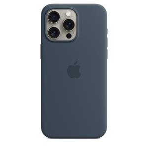 iPhone 15 Pro Max - Silicone Case With Magsafe - Storm Blue