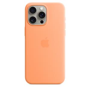 iPhone 15 Pro Max - Silicone Case With Magsafe - Orange Sorbet