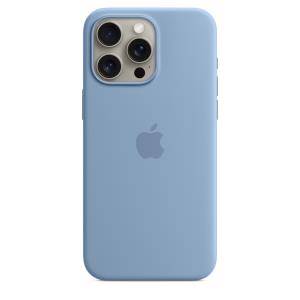 iPhone 15 Pro Max - Silicone Case With Magsafe - Winter Blue