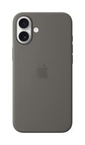 iPhone 16 Plus - Silicone Case With Magsafe - Stone Gray