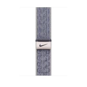 46mm Grey/blue Nike Sport Loop