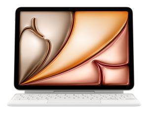 Magic Keyboard For iPad Air 11-inch (m2/m3/m4) - Norwegian - White