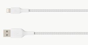 Lightning To USB-a Cable Braid 3m White