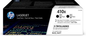 Toner Cartridge - No 410X - 6.5k Pages - Black - Dual Pack