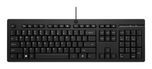 Wired Keyboard 125 - Black - Qwerty UK