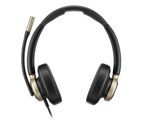 Poly Mission 825 Wired Headset - Stereo - USB-C/A