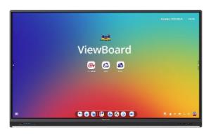 Interactive Flat Panel  - ViewBoard IFP6553 - 65in Touchscreen - 3840x2160 (4K UHD) - Android 13.0 IR 450 nits IR 450 nits. 4x USB-C. NFC