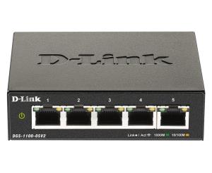Switch Dgs-1100g-05 V2 5 X 100/1000baset Poe Ports Managed