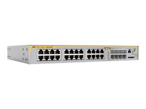 24-port 10/100/1000T ports and 2 x 100/1000X SFP ports L3 switch - 1 Fixed AC power supply - Multi r