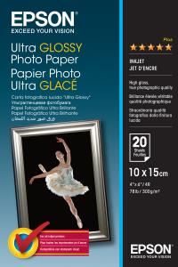 Paper Photo Ultra Glossy 10x15cm 20-sheet (c13s041926)                                              