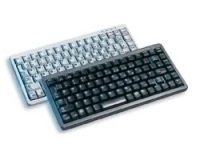 Corded G84-4100 Compact - Keyboard with Trackball - USB + Ps/2 - Black - Azerty Belgian