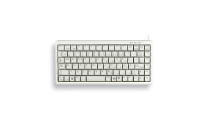 Corded G84-4100 Compact Keys 86 Keyboard - USB + Ps/2 - Light Gray - Qwerty UK