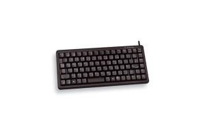 Corded G84-4100 Compact Keys 86 Keyboard - USB + Ps/2 - Black - Qwerty US