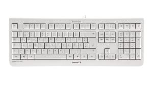 Corded KC 1000 Flat Keyboard - USB - Light-Grey - Azerty Belgian