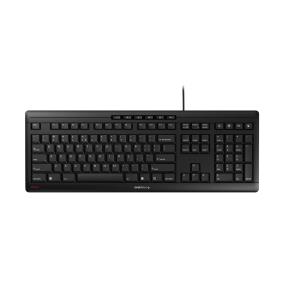 Corded STREAM Keyboard - USB - Black - Qwerty US/Int'l