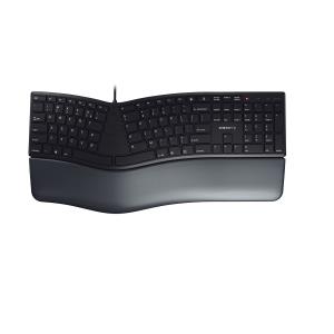 Corded KC 4500 ERGO Keyboard - USB - Black - Qwerty US/Int'l