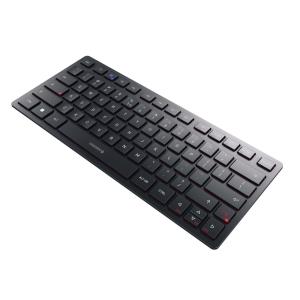 KW 9200 MINI Compact Rechargeable - Keyboard - Wireless or Bluetooth - Black - Qwerty US/Int''l