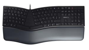 Corded KC 4500 ERGO Keyboard - USB - Black - Qwerty UK