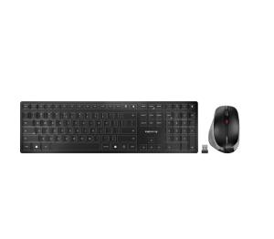 DW 9500 SLIM Desktop Rechargeable - Keyboard and Mouse - Wireless or Bluetooth - Black Grey - Qwerty US/Int'l