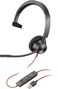Headset Blackwire 3310 - Monaural - USB-a