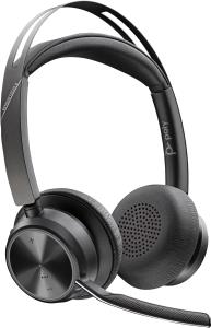 Headset Voyager Focus 2 Uc Microsoft - Stereo - USB-a Bluetooth With Charge Stand
