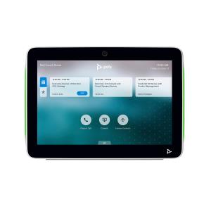 Tc10 Two-in-one Touch Panel White For Room Scheduling And Meeting Control