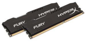 16GB Kit (2x8gb) Hyperx Fury Black DDR3 1866MHz Non-ECC Cl10 1.5v Unbuffered