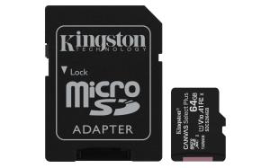 Micro Sdxc Card - Canvas Select Plus - 64GB - A1 C10 With Adapter