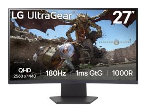 Curved Gaming Monitor - Ultragear 27GS60QC-B - 27in - 2560x1440 (QHD) - VA 1ms 16:9