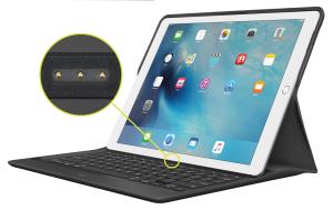 Create Keyboard Case With Backlight And Smart Connector For iPad Pro 12.9In Qwerty Spanish 