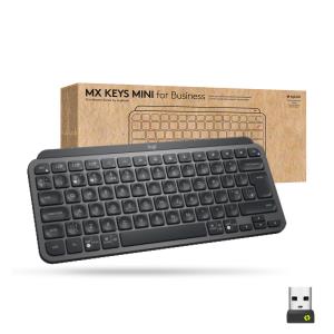 MX Keys Mini For Business - Wireless Keyboard - Graphite - Qwerty US