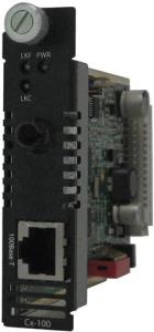 C-100-s1st20u Media Converter100baset Sm Bidi 1310/1550nm 20k                                       
