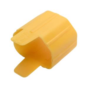 PLUG-LOCK INSERTS C13 PWR CRD TO C14 OUTLET YELLOW 100 PACK