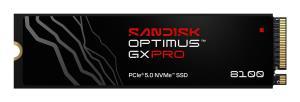 SanDisk Optimus GX PRO 8100 NVMe - 8TB - Pci-e 5.0 x4 - M.2 2280