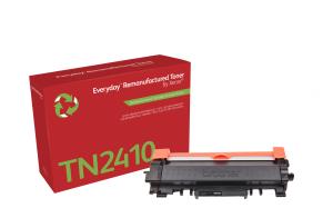Remanufactured Compatible Everyday Toner Cartridge - Brother TN2410 - Standard Capacity - 1200 Pages - Black