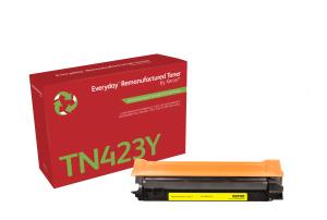 Remanufactured Compatible Everyday Toner Cartridge - Brother TN423Y - High Capacity - 4000 Pages - Yellow