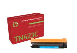 Remanufactured Compatible Everyday Toner Cartridge - Brother TN423C - High Capacity - 4000 Pages - Cyan