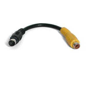 Multimedia Cable S-video To Composite Video Adapter 6in                                             