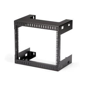 Open Frame Wall Mount Equipment Rack 8u - 12in Deep