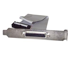 Db25 Parallel Female To Id 25 Pin Header Slot Plate 16in                                            