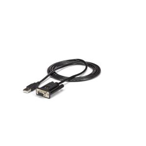 USB To Null Modem Rs232 Db9 Serial Dce Adapter Cable W/ Ftdi                                        