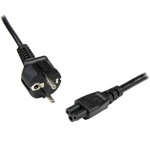 Power Cord - Eu Mains To Iec320 C5 Power Cord - 0.75mm 3 Slot 2m                                    