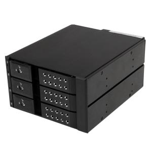 HDD Trayless Mobile Rack Backplane 3 Bay 3.5in SATA / SAS                                           