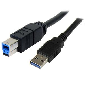 Superspeed USB 3.0 Cable A To B - M/m 3m Black                                                      